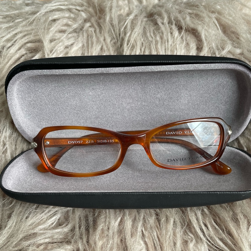 David Yurman Eyeglasses DY 057 22 S Carnelian